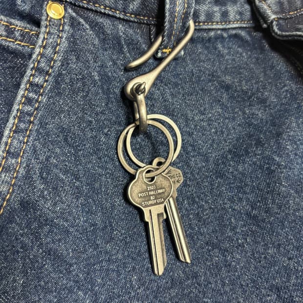 [새제품] 빔즈 Beams 열쇠고리 키링 키체인