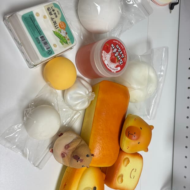 빵 스퀴시 크런치 말랑이 감자빵 말랑이 우유빵 말랑이 모약돌 말랑이 일괄