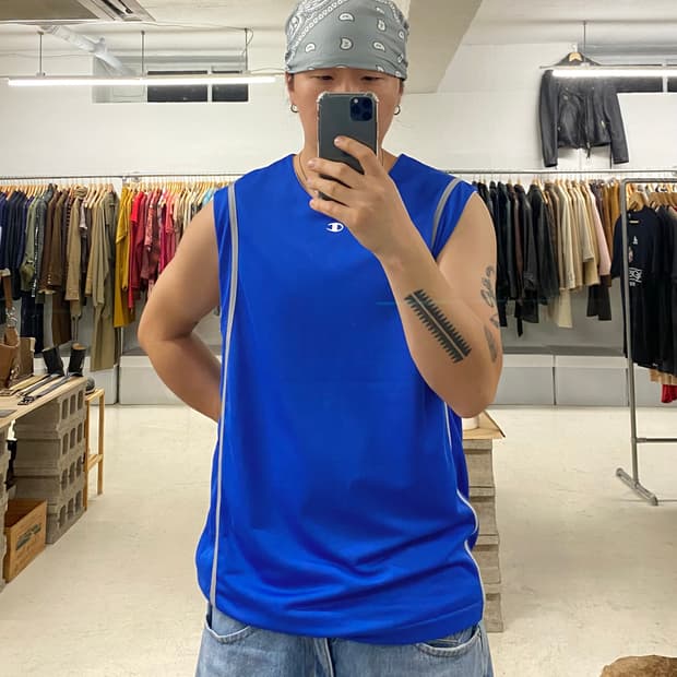 샵 세일중🔥 챔피온 리버시블 슬리브리스