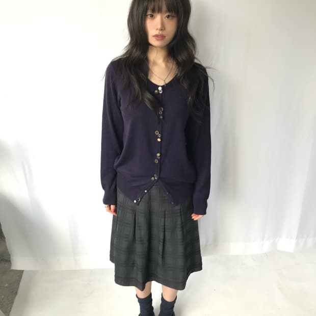 ⊹ A.V.V Standard  단추 컬렉션 가디건