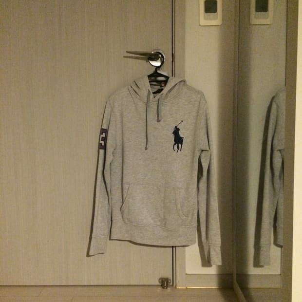 폴로 빅포니 후드티 xs