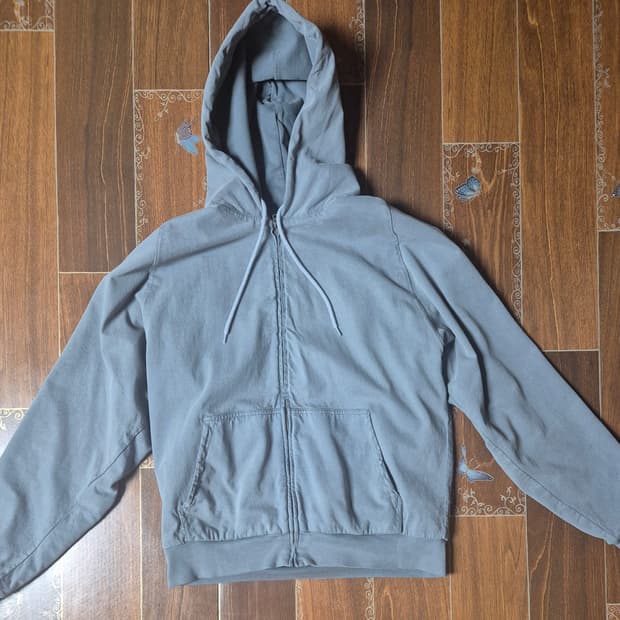 [L] 이지갭 포에틱 그레이 후드집업 H14B