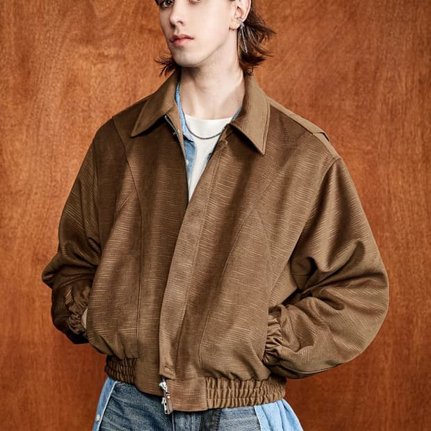 LMOOD 엘무드 크로아상 블루종 카멜