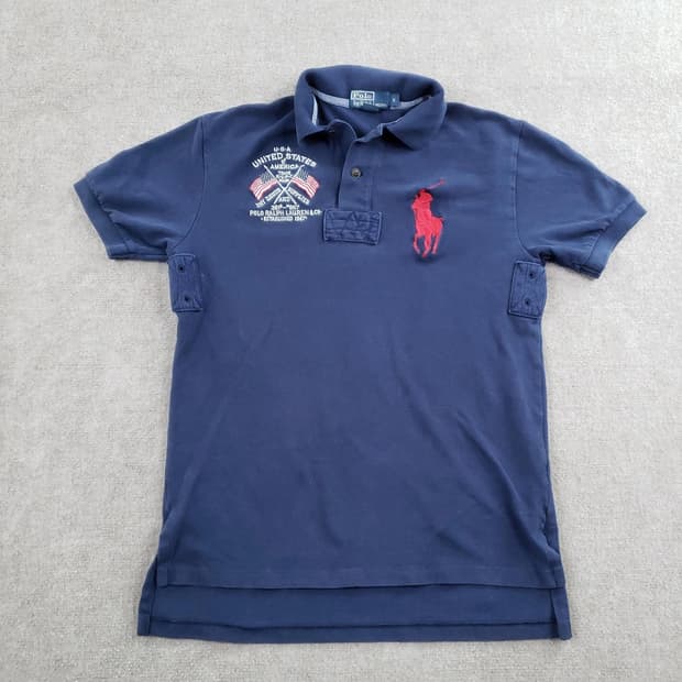 폴로 랄프로렌 빅포니 아메리카나 메쉬 폴로 셔츠