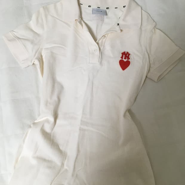 MLB 슬림핏 피케원피스