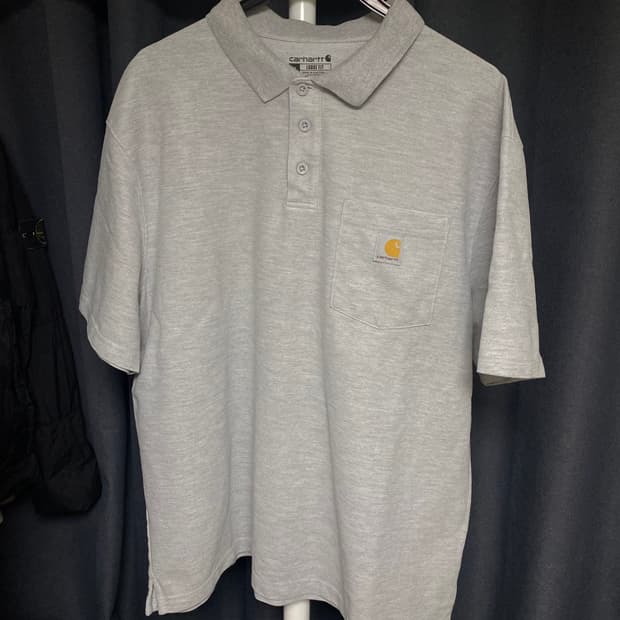 칼하트 PK 카라 반팔 그레이 XL