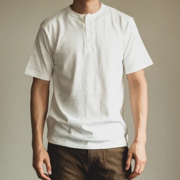 [L] 웨어하우스 천축 LOT 4601 헨리넥 반팔