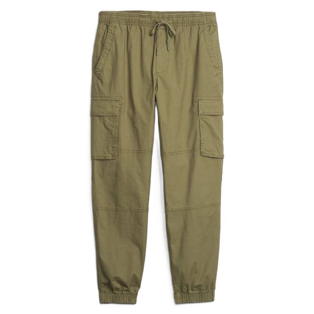 L GAP 갭 립스탑 스판 밴딩 카고 조거팬츠
