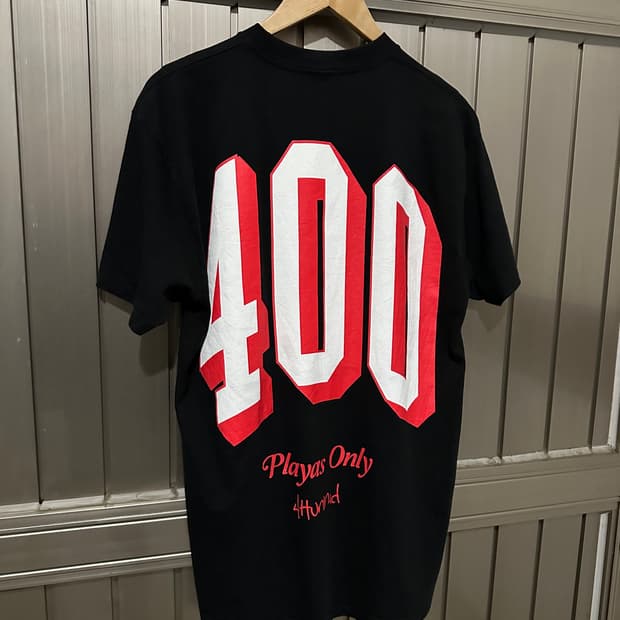 4Hunnid 플레이어스 오닐 그래픽 반팔 티셔츠