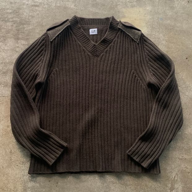 2000s CP COMPANY 울 코만도 스웨터