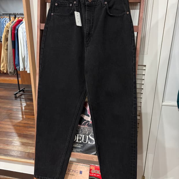 J27 90s USA 리바이스 550 흑청 데님팬츠 36x32