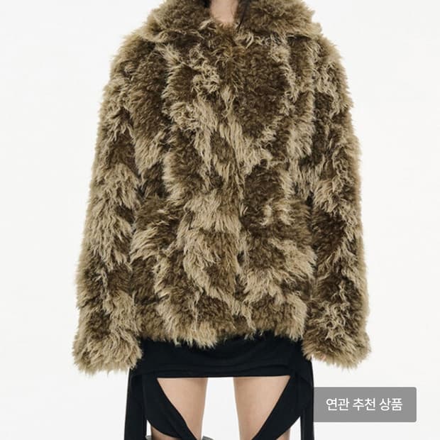 세릭 믹스 퍼 자켓 CERRIC MIXED FUR JACKET