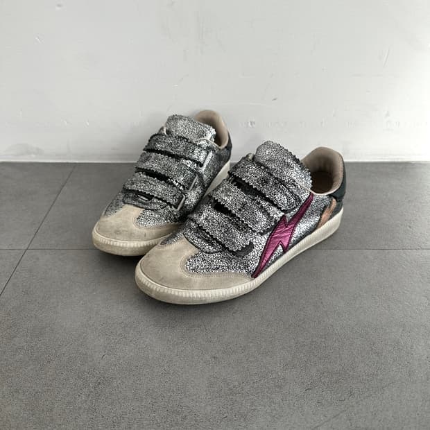 이자벨마랑 베스 글리터 벨크로 스니커즈