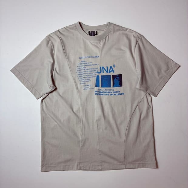 언어펙티드 25ss UNAFFECTED 위글 컷 반팔 티셔츠 PN9046