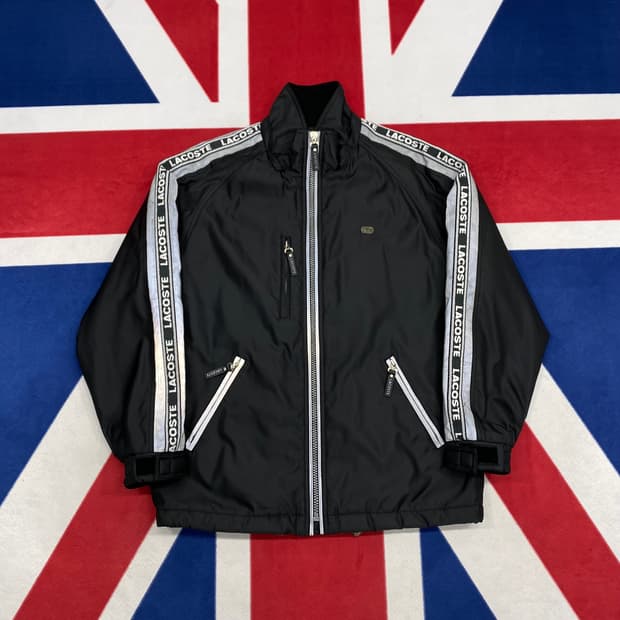 라코스테 스카치사이드라인 올드스쿨자켓 100 실측 105