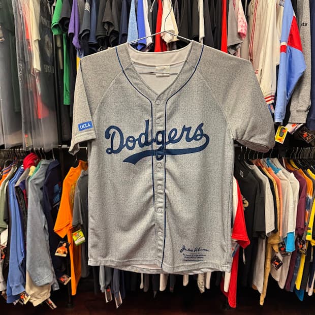 2022년 빈티지 Dodgers Jackie Robinson 야구 져지