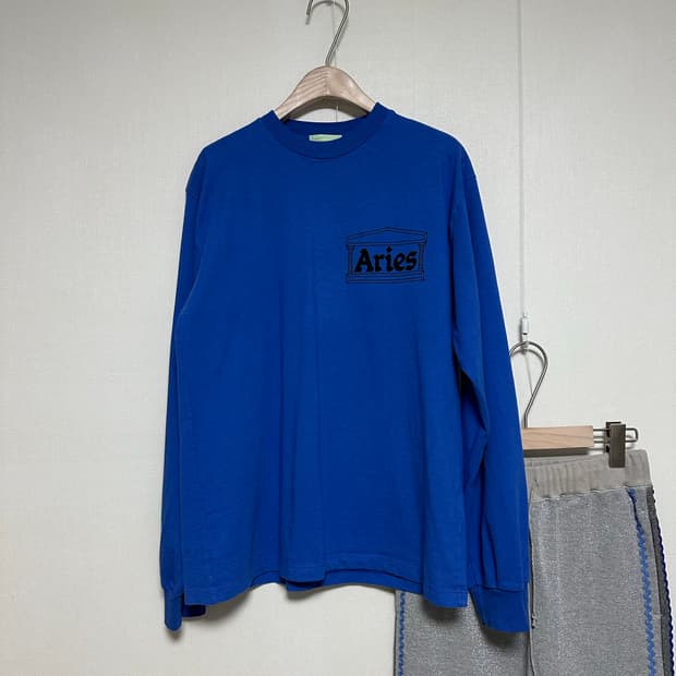 Aries 에리즈 블루 맨투맨 공용가능