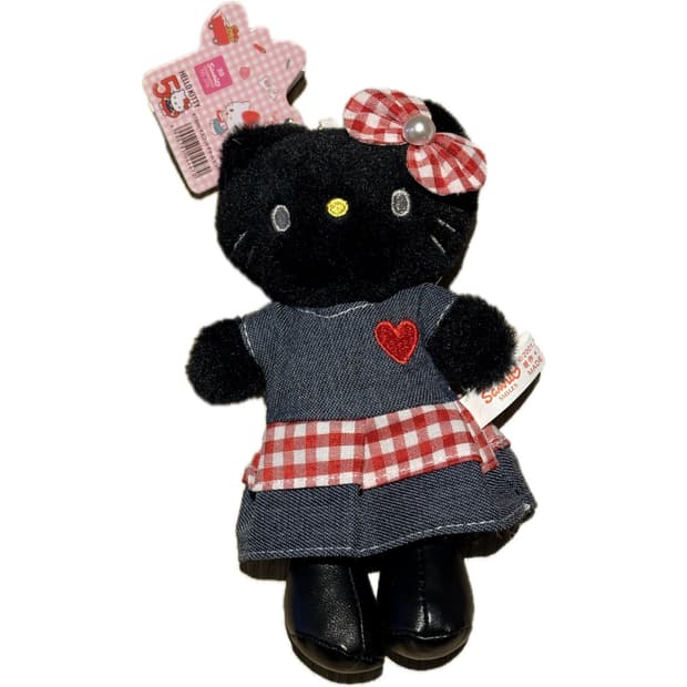 헬로키티 산리오 일본 정품 롱키티 흑백키티 데님키티