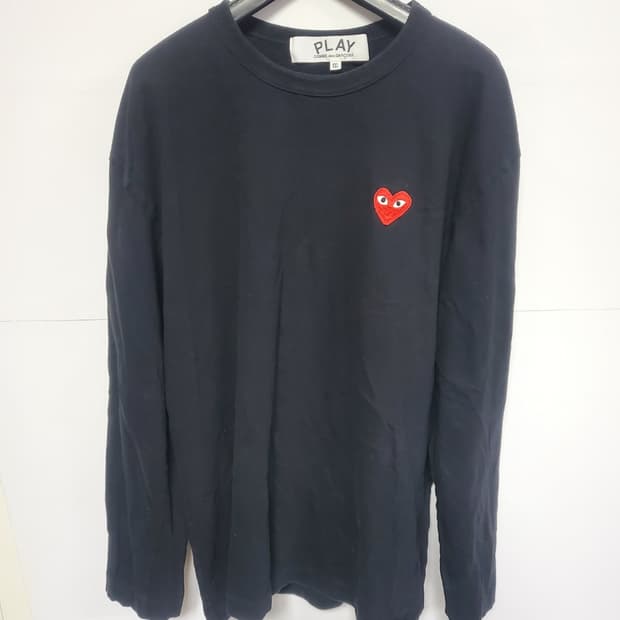 꼼데가르송 긴팔티 매장판정품 XXL사이즈