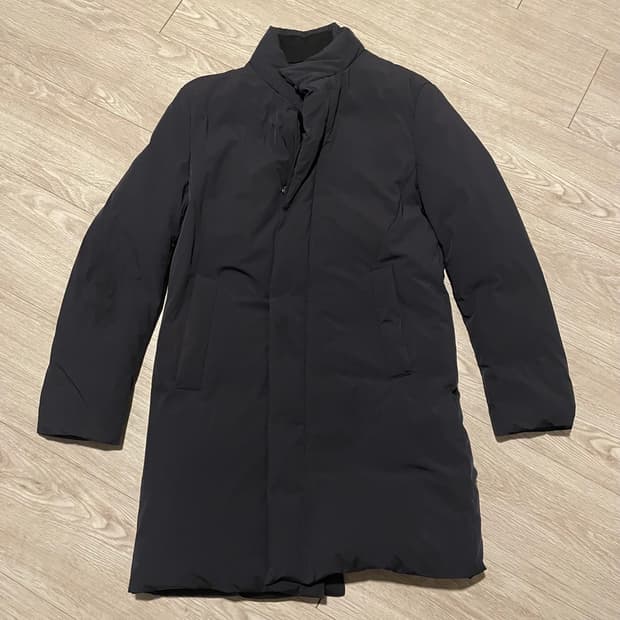 티아이포맨 구스패딩코트