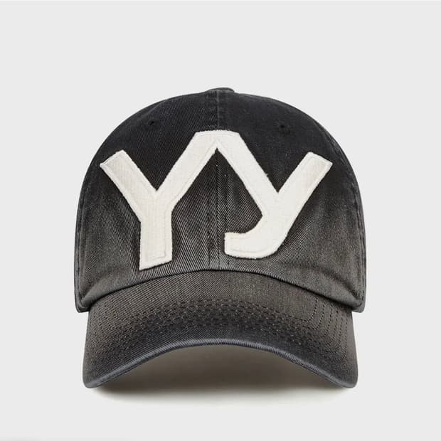 오픈와이와이 그라디언트 볼캡 블랙