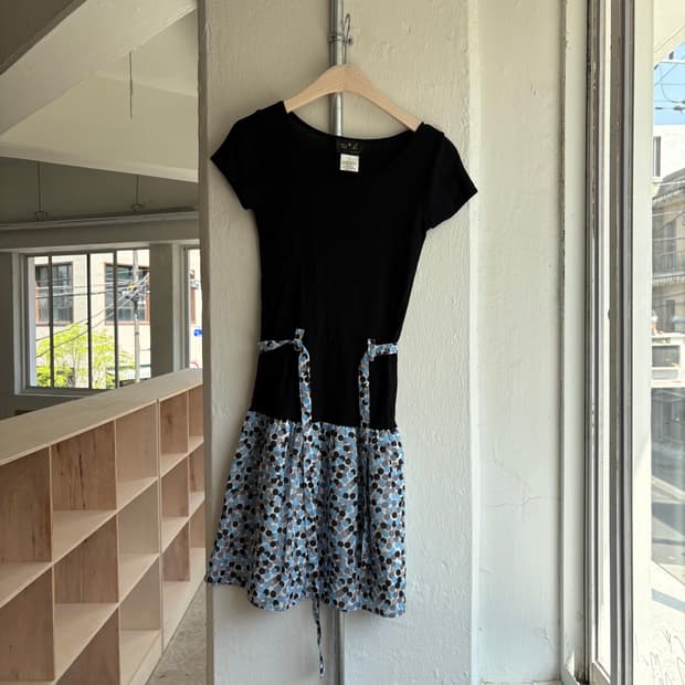 To b. by agnès b. 아네스베 하프 패턴 원피스