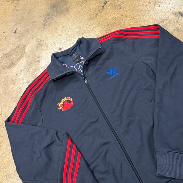 [정품/L] 아디다스 파이어버드 바르셀로나 트랙탑 져지 b14