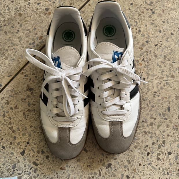 아디다스 삼바 OG 화이트 270