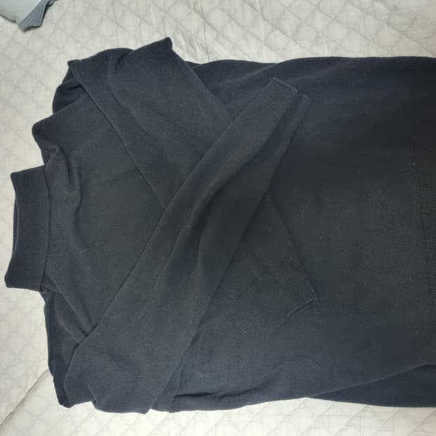 스테디에브리웨어 울 캐시미어 터틀넥 니트 블랙 3사이즈