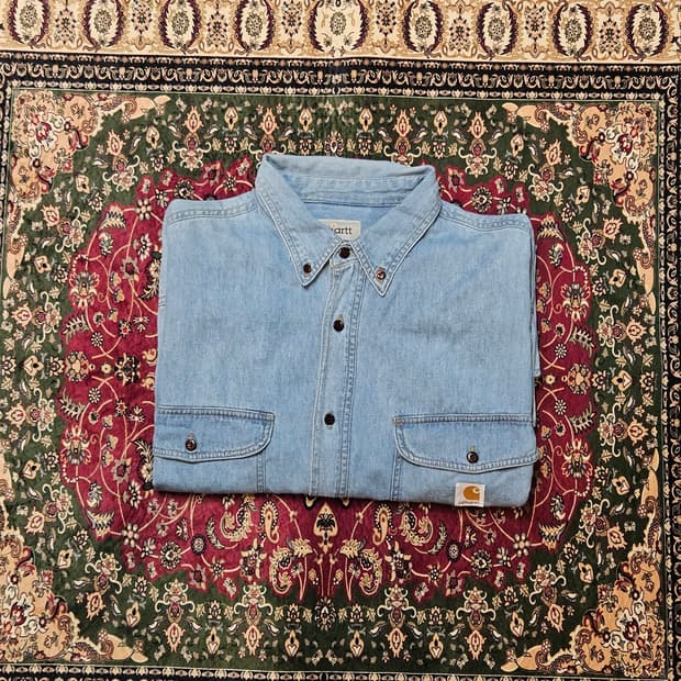 Carhartt Denim Shirt (Light Blue)