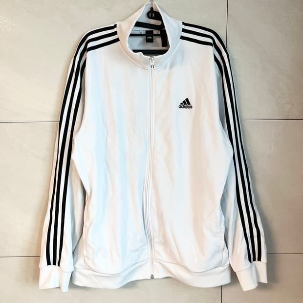 아디다스 흰,검 져지 [2XL]