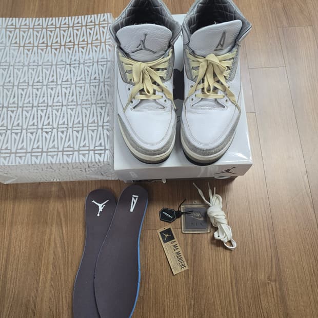 (W12.5,W295) 조던 3 아 마니에르