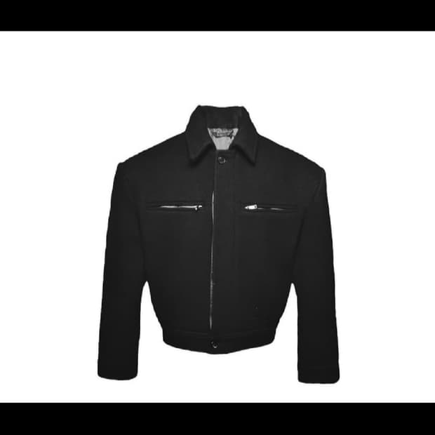 아워글래스 파워숄더 울자켓 