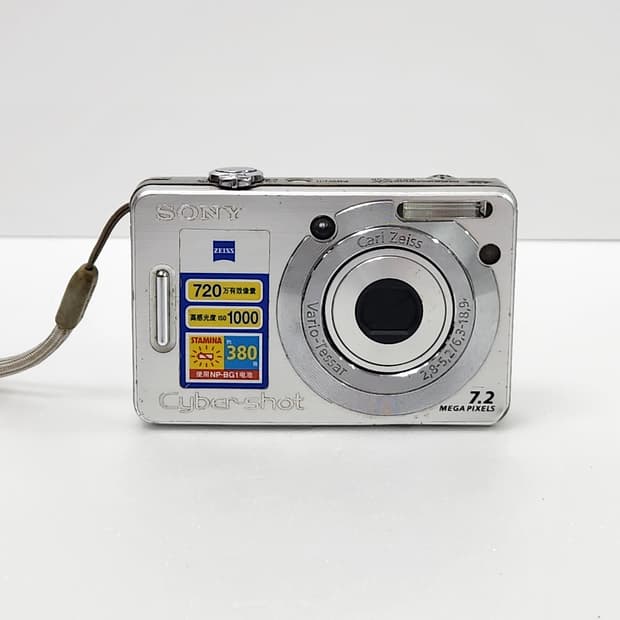 소니 사이버샷 DSC-W55 디카 카메라 저화소 아이브레이