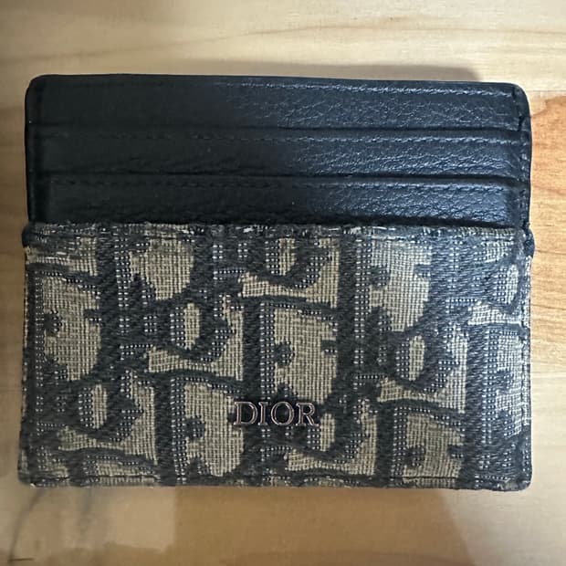 디올 오블리크 카드지갑