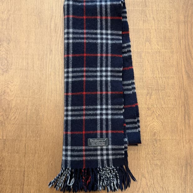 Burberrys 버버리 램스울 체크 머플러 (made England)