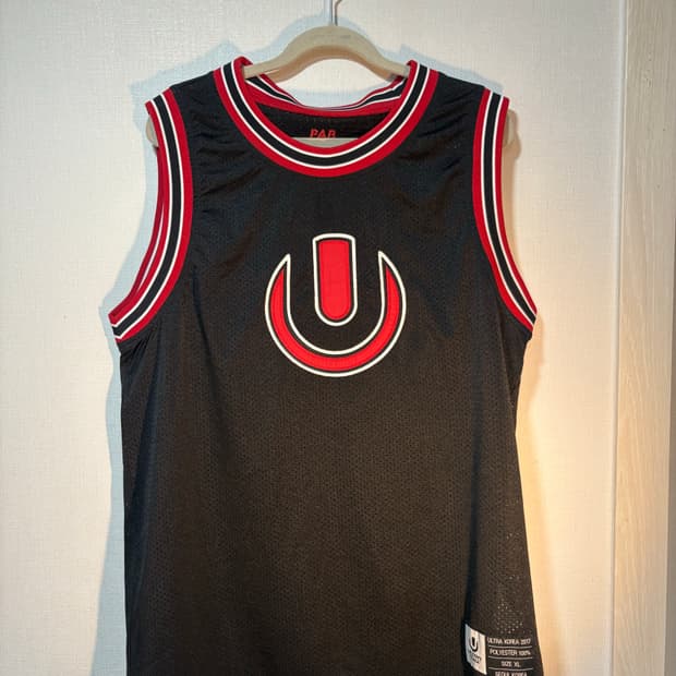 울트라 뮤직 페스티벌 굿즈 농구 나시