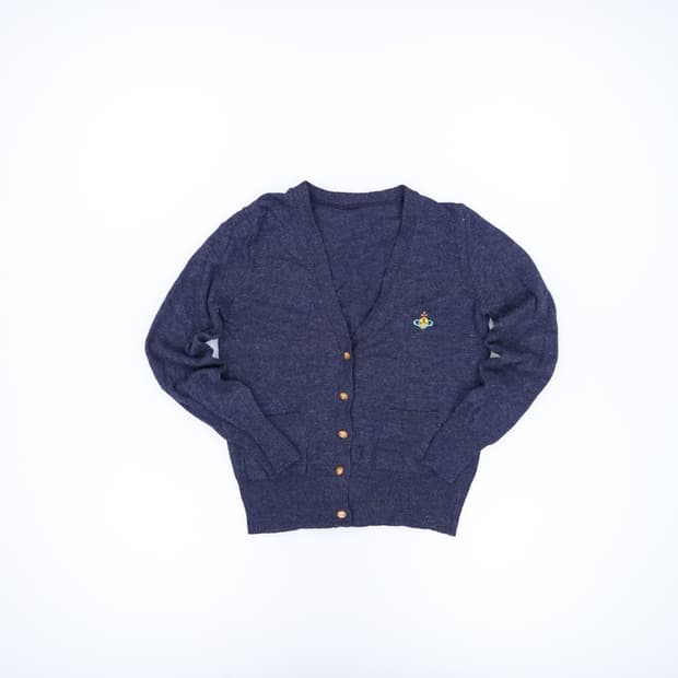 44정도 빈티지 여성 니트 가디건 0325H1