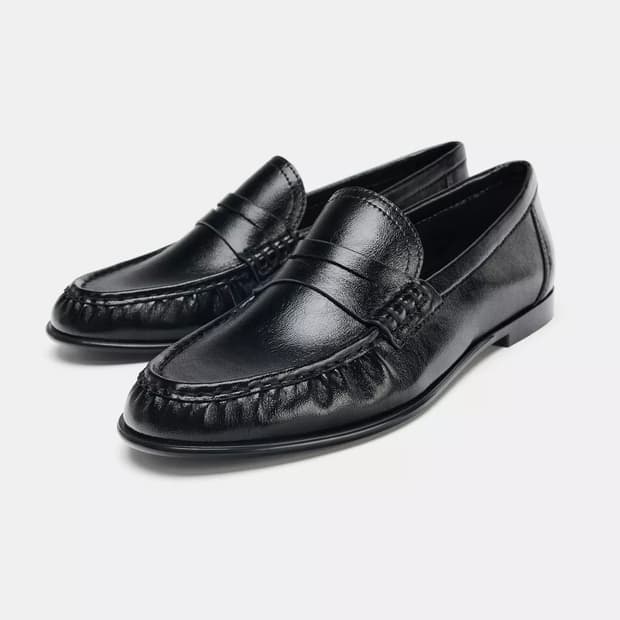 [새상품] 더로우 자라 소프트 셔링 로퍼 38