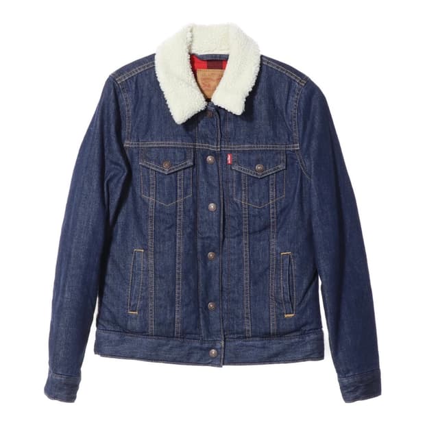 LEVI‘S 양털 데님 자켓