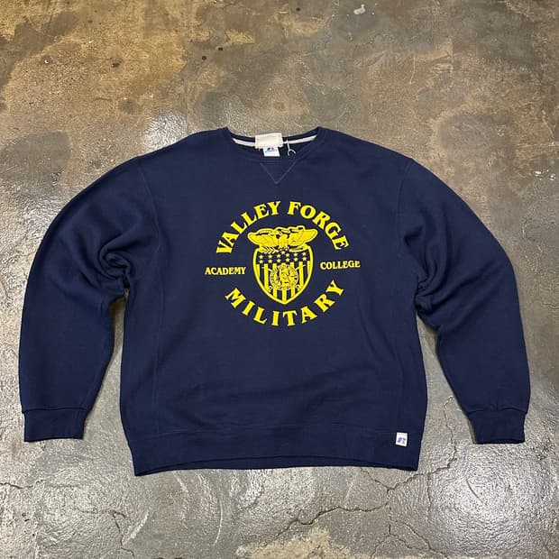 RUSSELL 러셀 Valley Forge 스웻셔츠 맨투맨 L