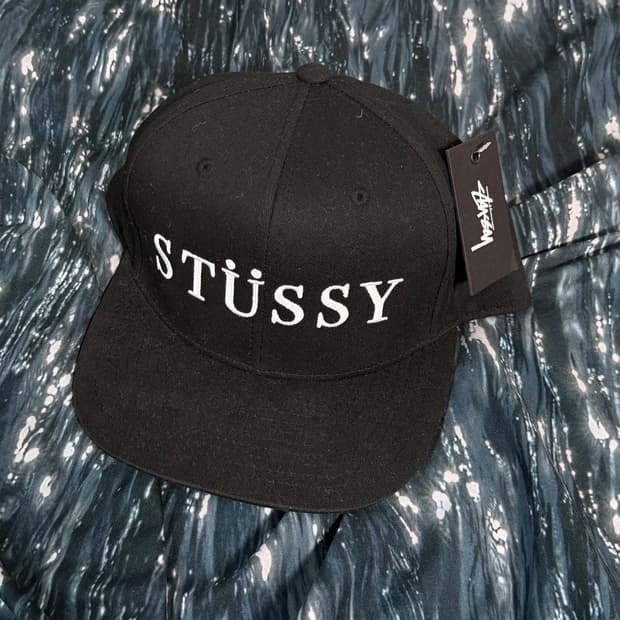 Stussy 스투시 로고 피티드 캡