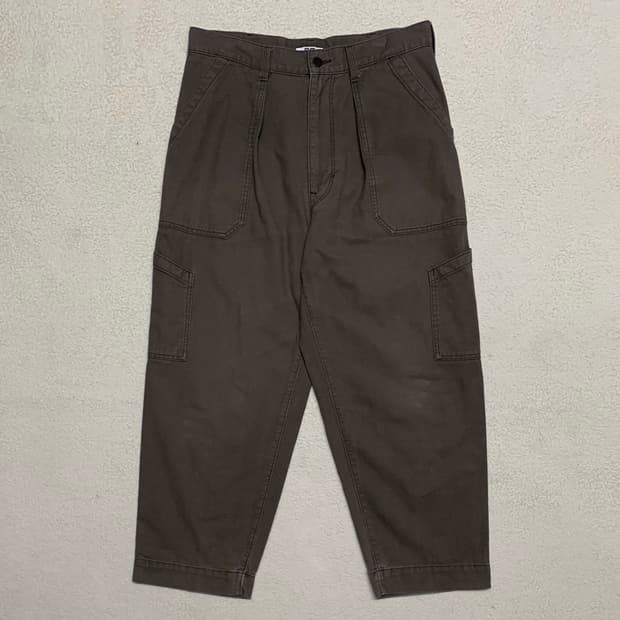 [표기 32, 실측 34] 유니클로 루즈핏 퍼티그 팬츠