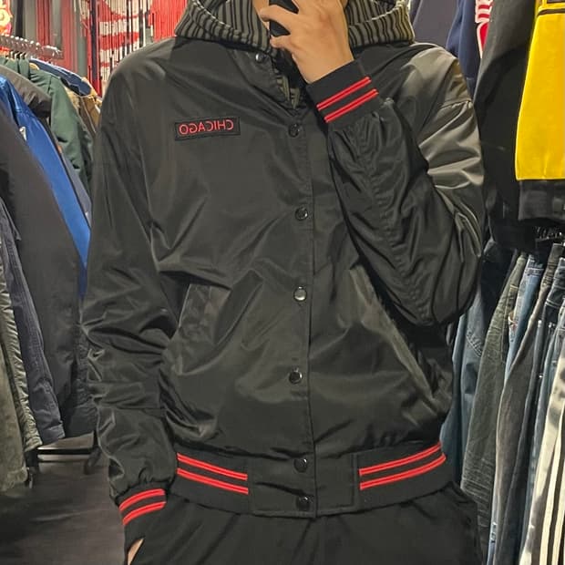 [IM] NBA 시카고 블랙 코치자켓