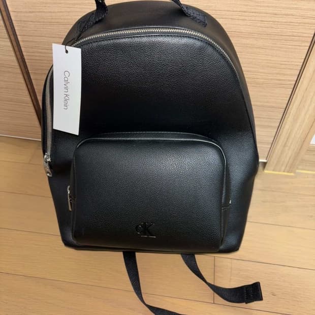 캘빈클라인 CK 블랙 미니 백팩 새상품 (택O / 정가 $169)