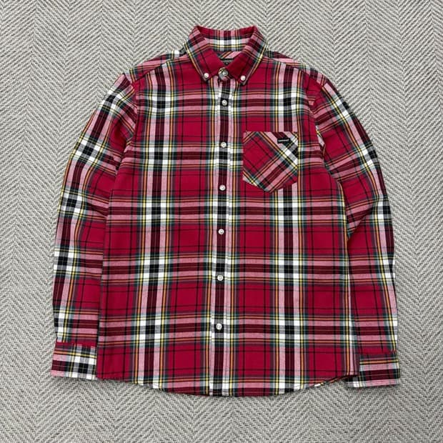 캉골 체크 셔츠 v2679