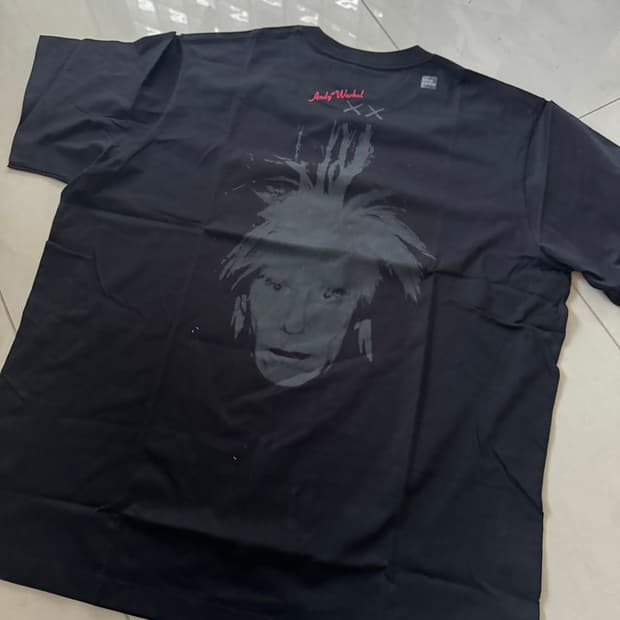 KAWS ANDY WARHOL T 카우스 앤디 워홀 티셔츠