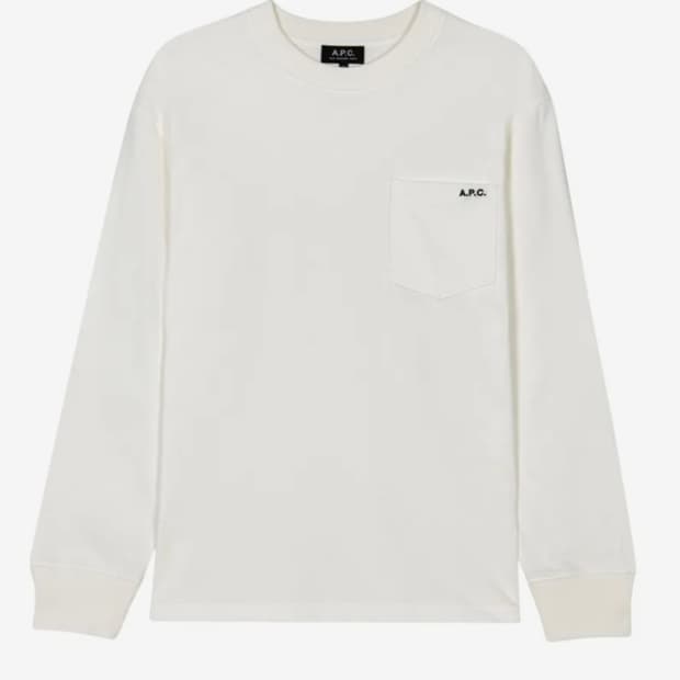 A.P.C.아페쎄 화이트티셔츠