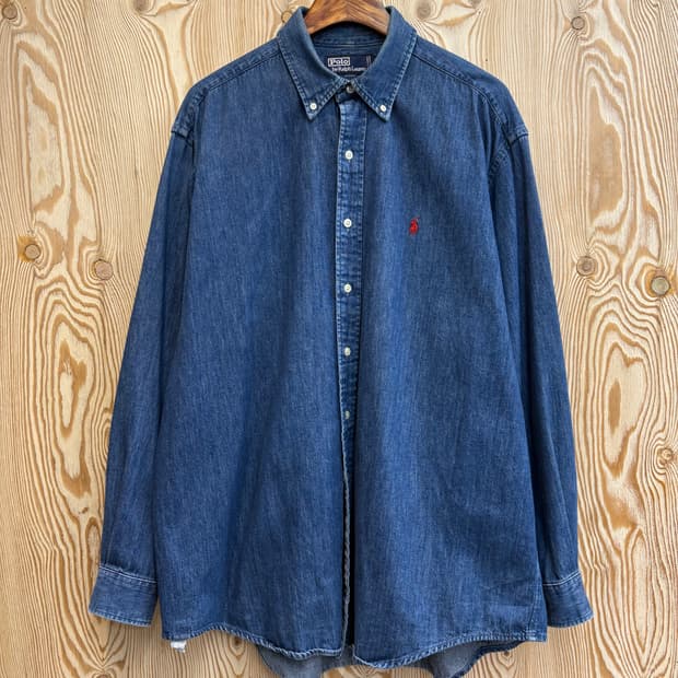 폴로 랄프로렌 데님 셔츠