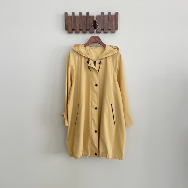 버버리 후드 트레블러 바람막이 코트